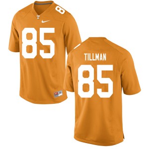 Mens #85 Cedric Tillman Tennessee Volunteers Limited Football Orange Jersey 695664-575