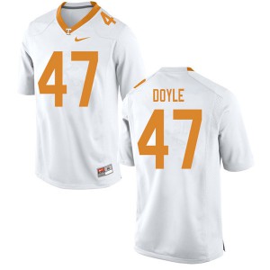 Mens #47 Joe Doyle Tennessee Volunteers Limited Football White Jersey 622415-649
