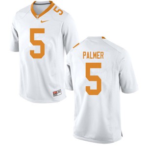 Mens #5 Josh Palmer Tennessee Volunteers Limited Football White Jersey 868696-996