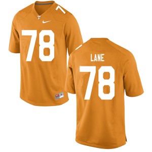 Mens #78 Ollie Lane Tennessee Volunteers Limited Football Orange Jersey 415563-554