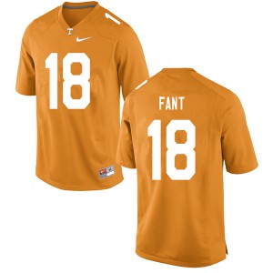 Mens #18 Princeton Fant Tennessee Volunteers Limited Football Orange Jersey 729890-210