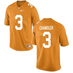Mens #3 Ty Chandler Tennessee Volunteers Limited Football Orange Jersey 245991-674