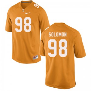 Mens #98 Aubrey Solomon Tennessee Volunteers Limited Football Orange Jersey 140431-133