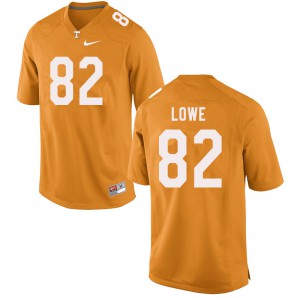 Mens #82 Jackson Lowe Tennessee Volunteers Limited Football Orange Jersey 572515-278