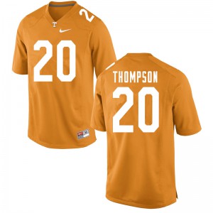 Mens #20 Bryce Thompson Tennessee Volunteers Limited Football Orange Jersey 445783-144