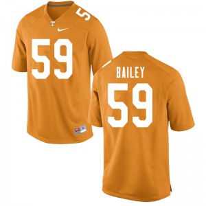 Mens #59 Dominic Bailey Tennessee Volunteers Limited Football Orange Jersey 173495-332