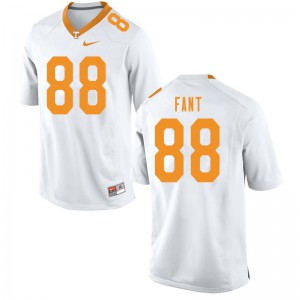 Mens #88 Princeton Fant Tennessee Volunteers Limited Football White Jersey 951606-611