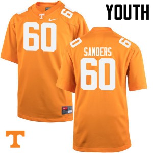 Youth #60 Austin Sanders Tennessee Volunteers Limited Football Orange Jersey 982299-591