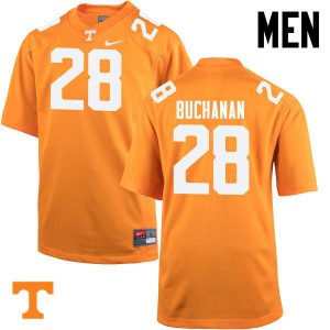 Mens #28 Baylen Buchanan Tennessee Volunteers Limited Football Orange Jersey 830945-315