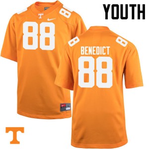 Youth #88 Brandon Benedict Tennessee Volunteers Limited Football Orange Jersey 810095-294