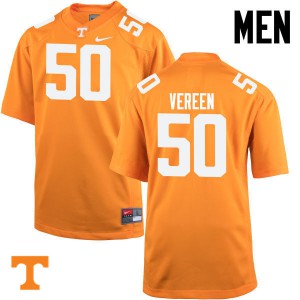 Mens #50 Corey Vereen Tennessee Volunteers Limited Football Orange Jersey 354528-120