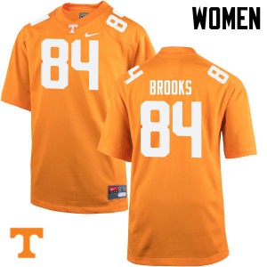Womens #84 Devante Brooks Tennessee Volunteers Limited Football Orange Jersey 922860-702