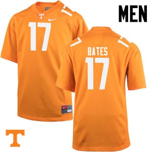 Mens #17 Dillon Bates Tennessee Volunteers Limited Football Orange Jersey 681172-891