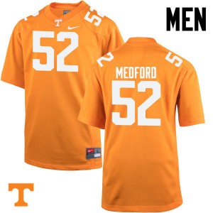 Mens #52 Elijah Medford Tennessee Volunteers Limited Football Orange Jersey 855822-865