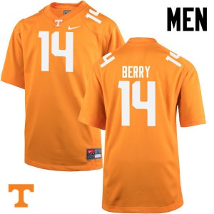 Mens #14 Eric Berry Tennessee Volunteers Limited Football Orange Jersey 734843-418