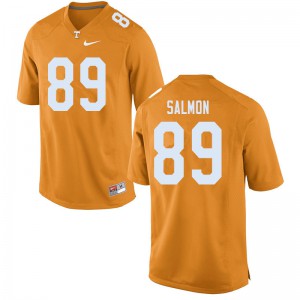 Mens #89 Hunter Salmon Tennessee Volunteers Limited Football Orange Jersey 407728-807