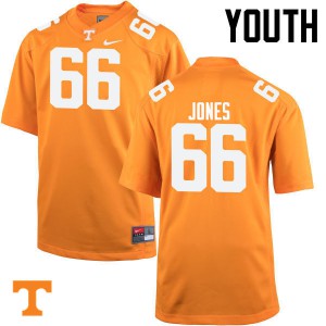 Youth #66 Jack Jones Tennessee Volunteers Limited Football Orange Jersey 960877-886