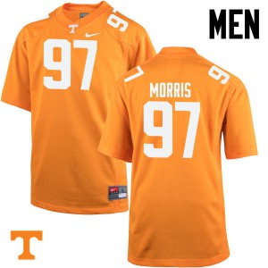 Mens #97 Jackson Morris Tennessee Volunteers Limited Football Orange Jersey 149541-790