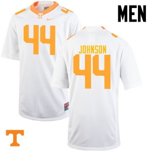 Mens #44 Jakob Johnson Tennessee Volunteers Limited Football White Jersey 756469-728