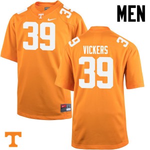Mens #39 Kendal Vickers Tennessee Volunteers Limited Football Orange Jersey 383723-688