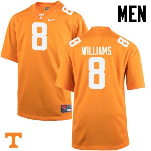 Mens #8 Latrell Williams Tennessee Volunteers Limited Football Orange Jersey 634108-933