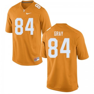 Mens #84 Maleik Gray Tennessee Volunteers Limited Football Orange Jersey 338616-404