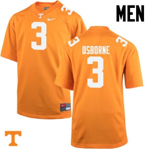 Mens #3 Marquill Osborne Tennessee Volunteers Limited Football Orange Jersey 819569-964
