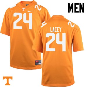 Mens #24 Michael Lacey Tennessee Volunteers Limited Football Orange Jersey 473823-950