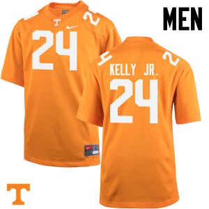 Mens #24 Todd Kelly Jr. Tennessee Volunteers Limited Football Orange Jersey 429400-489
