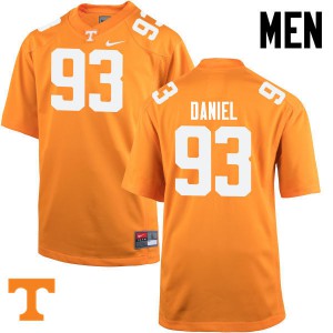 Mens #93 Trevor Daniel Tennessee Volunteers Limited Football Orange Jersey 285723-525