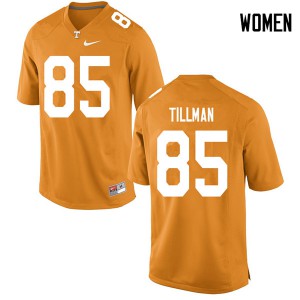 Womens #85 Cedric Tillman Tennessee Volunteers Limited Football Orange Jersey 727442-289
