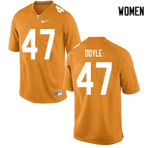 Womens #47 Joe Doyle Tennessee Volunteers Limited Football Orange Jersey 259659-130