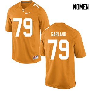 Womens #79 Kurott Garland Tennessee Volunteers Limited Football Orange Jersey 616576-915