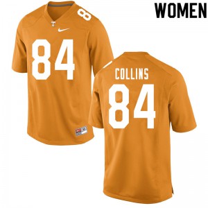 Womens #84 Braden Collins Tennessee Volunteers Limited Football Orange Jersey 330692-700