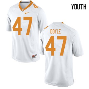 Youth #47 Joe Doyle Tennessee Volunteers Limited Football White Jersey 934252-152