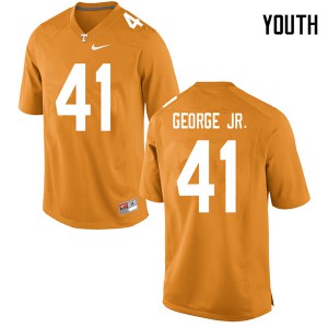 Youth #41 Kenneth George Jr. Tennessee Volunteers Limited Football Orange Jersey 942887-807