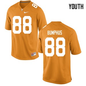 Youth #88 LaTrell Bumphus Tennessee Volunteers Limited Football Orange Jersey 564490-175