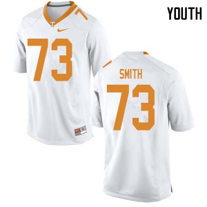 Youth #73 Trey Smith Tennessee Volunteers Limited Football White Jersey 784528-361