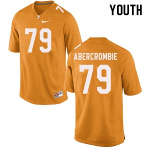 Youth #79 Jarious Abercrombie Tennessee Volunteers Limited Football Orange Jersey 553700-871
