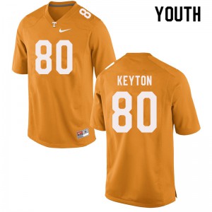 Youth #80 Ramel Keyton Tennessee Volunteers Limited Football Orange Jersey 714338-939