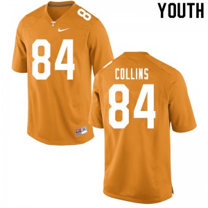 Youth #84 Braden Collins Tennessee Volunteers Limited Football Orange Jersey 236693-566