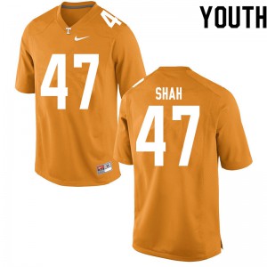 Youth #47 Sayeed Shah Tennessee Volunteers Limited Football Orange Jersey 564747-745