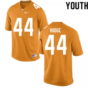 Youth #44 Tee Hodge Tennessee Volunteers Limited Football Orange Jersey 569602-551