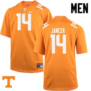 Mens #14 Zac Jancek Tennessee Volunteers Limited Football Orange Jersey 422722-711