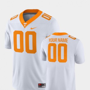 Mens Tennessee Volunteers White Game Limited Football Customized Jerseys 246342-656